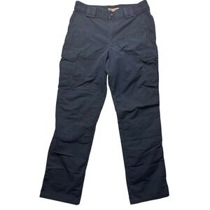 5.11 Tactical Men's Navy Blue‎ Cargo Pants Size 32x34 Work Utility Outdoor